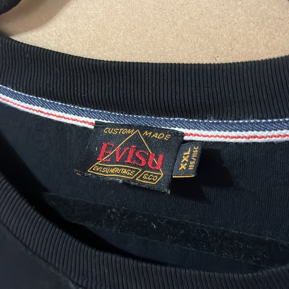 Evisu Cotton Logo T-shirt - Picture 3 of 8